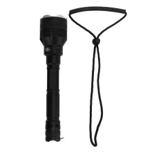 Linterna de buceo de grado profesional para uso en aguas profundas, práctico cordón incluido, múltiples aplicaciones, luz LED de buceo de 8000