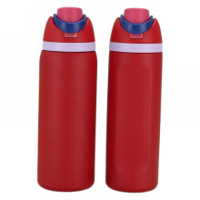 Sip Spout Water Bottle, Push Button Lid with Lock for Secure Drinking, Insulated Stainless Steel Double Wall Construction Keeps Cold 24 Hours Hot 12 H