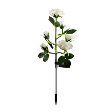 Dekorative soldrevne lanterner, realistiske solcelledrevne udendørs blomsterlamper med nem installation, dekorative landskabslamper til havestier