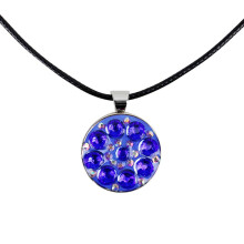 Crystal Golf Ball Markers, Golf Necklace for Women, Exquisite Water Drop Shaped Golf Pendants Perfect for Gift-Giving (Iron Embossed Golf Hat Clips)