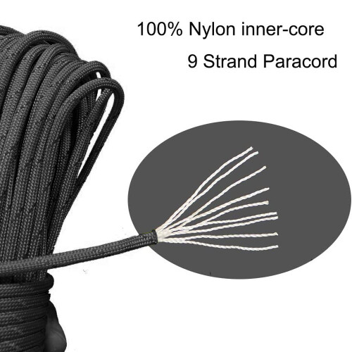 Κορδόνι Paracord για τους λάτρεις της υπαίθρου, βαρέως τύπου, ανθεκτικό στην υπεριώδη 2