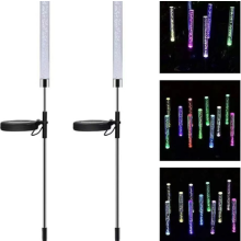 Flexibles Design, Solar-Lichterkette, geeignet für Regentage, verschönert Ihre Außendekoration