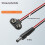Professioneller Batterie-Clip-Tester ABS Shell-T schwarzes Leder 6