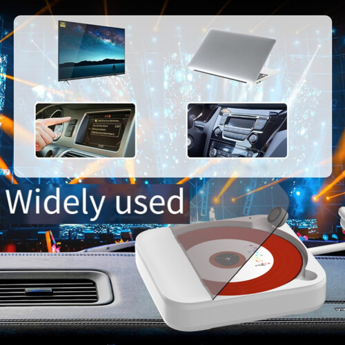 Mini Car CD Player Car External USB/AUX Connection Lossless Connection 2