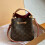 Bucket bag high version portable shoulder bag-folding box plastic packaging 5