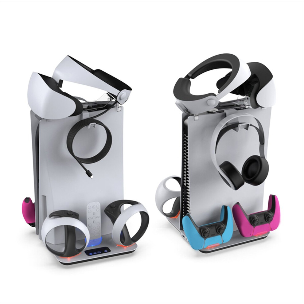 For Psvr2 Storage Stand With Controller Holders, Headset Hanger, And T 4852261813068