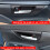 Car Inner Pull Handle Trim Frame Sticker Door Bowl Panel Cover Carbon 6