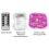 Micro LED String Lights, Waterproof for Plant Arrangements and Patio Decor, USB Plug and Timer Feature (16ft, 50 LEDs) 4