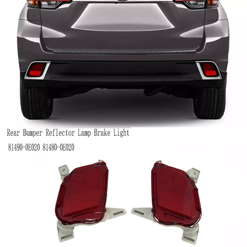 81490-0E020 Rear Bumper Reflector Lamp Brake For Us 2014-2016 81 Light 4852261818513