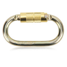 Multi Purpose Storage Solution Secure Locking Mechanism Longitudinal Tension 25KN O Shaped Design Small And Portable All Purpose Caribeener Clips For