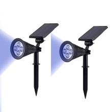 Waterproof Solar Landscape Spotlights, Gift for Outdoor Enthusiasts, Featuring Dusk-to-Dawn Solar Powered Light