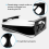 Under Desk Holder for / Slim Stealth Mount Compaitble with Disc & Digi 3