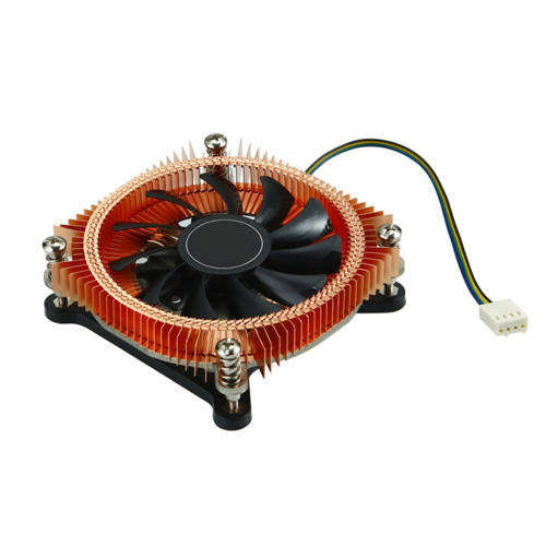 Volledig koperen CPU-radiator HTPC-behuizing Stille ventilator Temperatuurregeling Ult 1