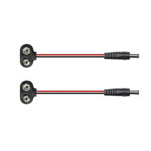 Professional ABS Hard Shell Batteries Clip-DC5521 black tuning