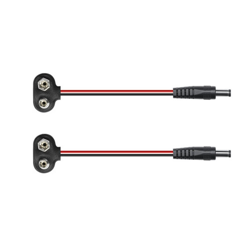 Professional ABS Hard Shell Batteries Clip-DC5521 black tuning