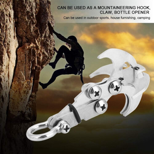 Πτυσσόμενο νύχι αναρρίχησης επιβίωσης, σχοινί Paracord στρατιωτικής ποιότητας, νύχι 1