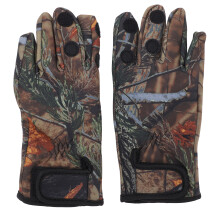 Holdbare camouflagejagthandsker med fuld finger, skridsikre taktiske handsker, åndbart bueskydningsudstyr, ergonomisk design, lette handsker til