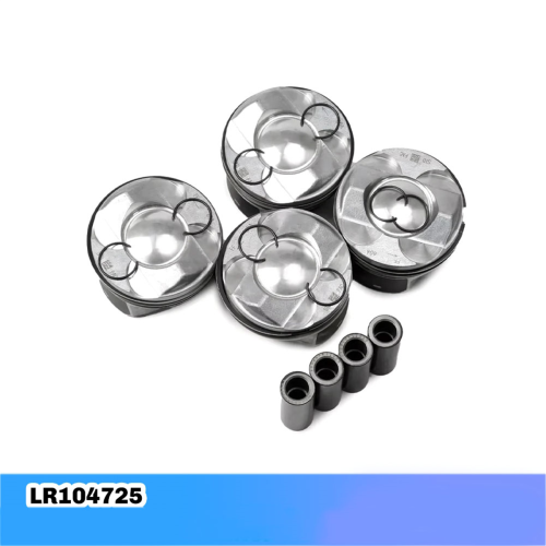 4Pcs Engine Piston Assembly with Ring Kit LR104725 for Land 2.0T AJ200