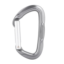 Carabiner Magnesium Aluminum Alloy Lightweight Outdoor Gear Durable Wearproof Keylock System Secure Classic Shape Compact Design Easy One Hand Operati