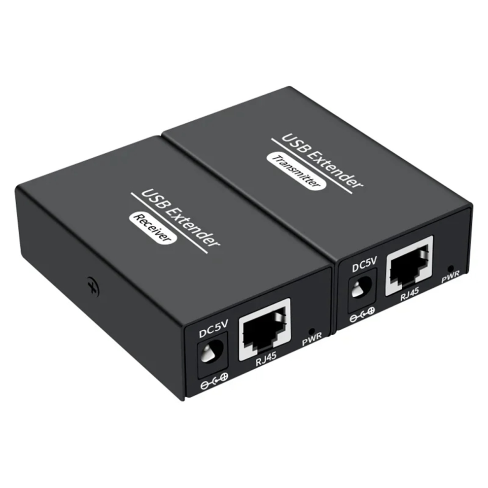 120M 4 Ports Usb Extender Over Ethernet Rj45 Cat6 Cable Hub Adapter Co 4852424152737