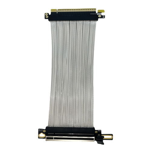 PCIe 5.0 X16 GPU Graphics Card Extension Cable PCI-E Gen5 64GB/S Silve 2