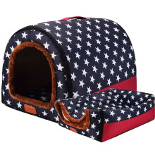 Pet Bed House Semi-closed Cave Tent for Small Animals-S 2