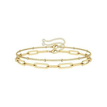 Women's bracelet, gold, gold.