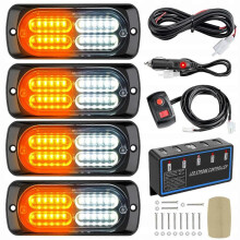 Led Roosters Led Strobes 96 Led Warning Lamps 12v 24v Xgetop