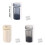 Practical Organizer Box Fashionable Wall-Transparent Gray 4
