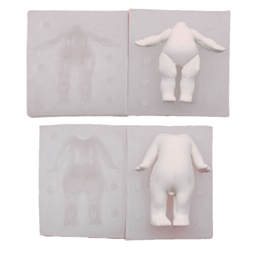 Moules à Fondant en Silicone, cuisson de poupées, modèle de-B28 1