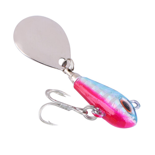 Δολώματα Spinner για ψάρεμα λαβρακιού, μεταλλικό δόλωμα Spinner υψηλής απόδοσης, 1