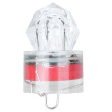 Esche luminose a LED attivate dall'acqua, rig per pesca in profondità, lampeggianti ad alta visibilità, attrattori per pesci lampeggianti con