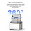 2.5/3.5 Inch SSD External Hard Drive Enclosure Dual-Bay Docking Statio 5