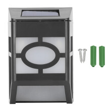 Applique solari da esterno a LED impermeabili, strumento di illuminazione a energia solare per cortile, giardino, recinzione, patio, terrazzo,