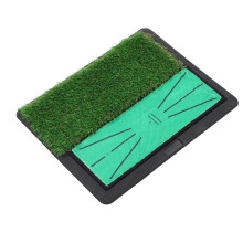 Swing Path Feedback Golf Mat Impact Detection Golf Hitting Mat Golf Swing Trainer Indoor Outdoor Use Non Slip Base Rubber Bottom Shock Absorbing Porta
