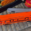 Orange Chainsaw Chain Storage Case Large Capacity Cabinet Box 1PS 2