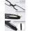 2 Pack Folding Reading Glasses Blue Light Blocking Slim Pocket Size 360 Rotating Frame Black 1.5x 3
