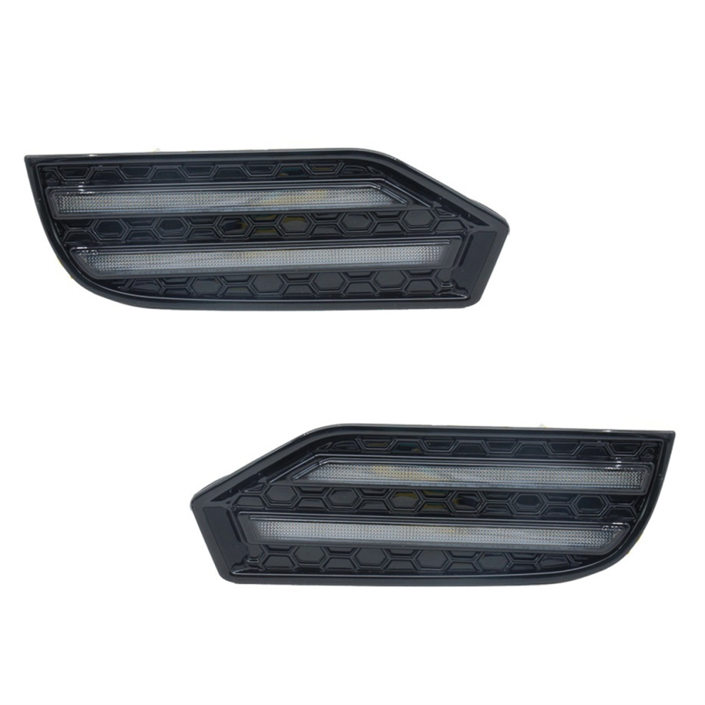Led Daytime Running Fog Lamp For 2023 Drl Sequential Turn Light/Amber 4852424160596