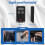 2 Pack Garage Door Opener Remote Compatible with 890MAX 893MAX with Learn Buttons 3