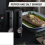 USB Rechargeable Electric Salt and Pepper Grinder Set, Adjustable Coarseness 4