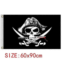 One Piece Pirate Skull Flag Wall Decor 90x3460cm Luffy Straw Hat Banner Tapestry Stickers