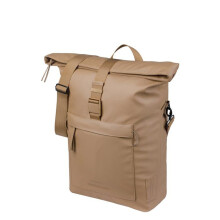 Sacoche de vélo étanche - Basil B.V. - 17 l - Compartiment pour ordinateur portable - Réfléchissante - Matériau recyclé