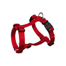 Imbracatura per cane - TRIXIE - Rossa - 50-75 cm - 20 mm - Nylon - Cinghie regolabili - Extra spessa - Confortevole