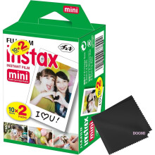 Mini Camera Instant Film 20 Shots (10 Sheets x 2) for Clear Photos Anytime Anywhere