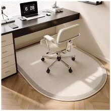 Office Chair Mat TPR NonSlip Floor Protector for Swivel Chairs, Shock Absorption, Sound Insulation, Easy Clean, MultiColored 47.2x23.6in
