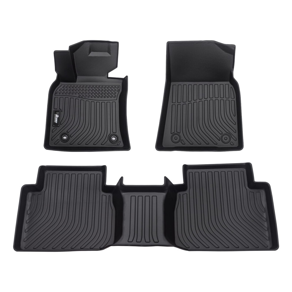 Floor Mats For Toyota Camry 20182024 Custom Fit All Weather Waterproof Nonslip Tpe Liners Black 9119770412614