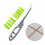 Glass Glue Angle Scraper Sealant Scraper Applicator Finishing Tool Kit Set 5