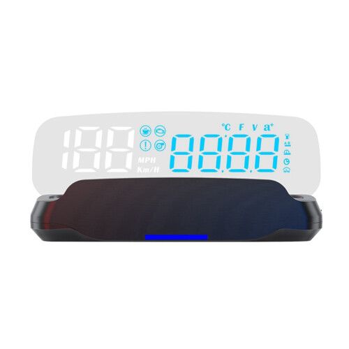 C7B OBD2 auto HUD Head-Up Display Smart Gauge Interface Oliedruk Lucht