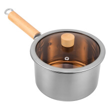 Kleine Mit Holzgriff Silber Für