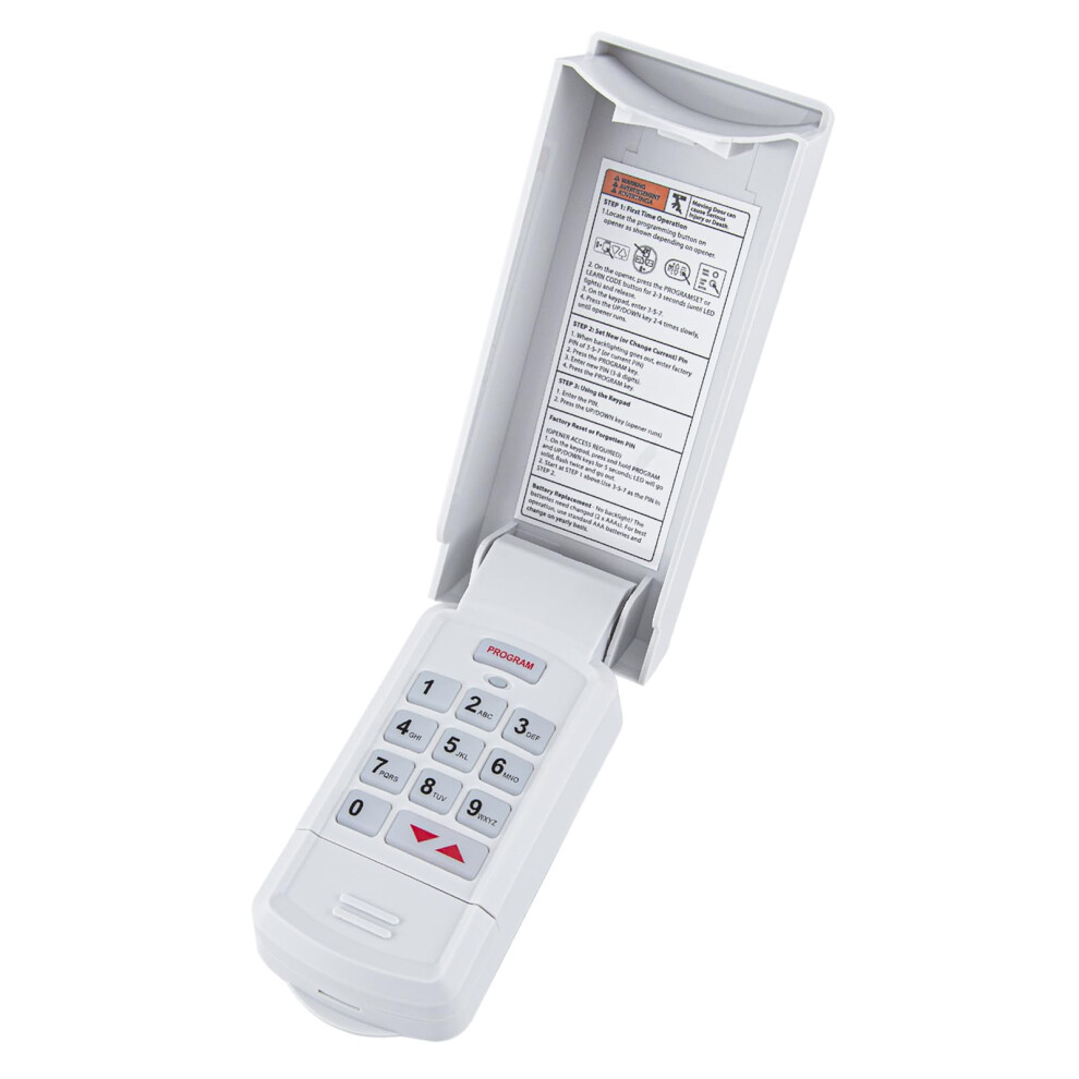 Garage Door Opener Keypad Wireless Keyless Entry, Compatible With Genie And Overhead Door 9323874655819